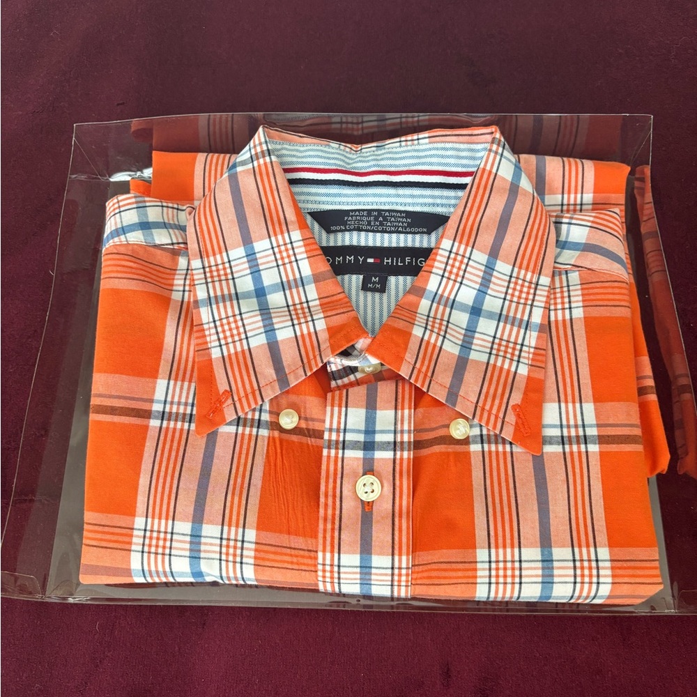 Tommy Hilfiger 100% cotton shirt in a medium